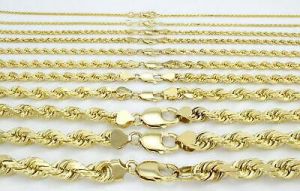 Jody store jewelry שרשרת זהב אמיתי 
