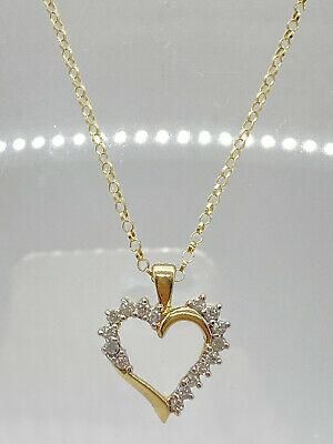 Jody store jewelry שרשרת בצורת לב זהב אמיתי